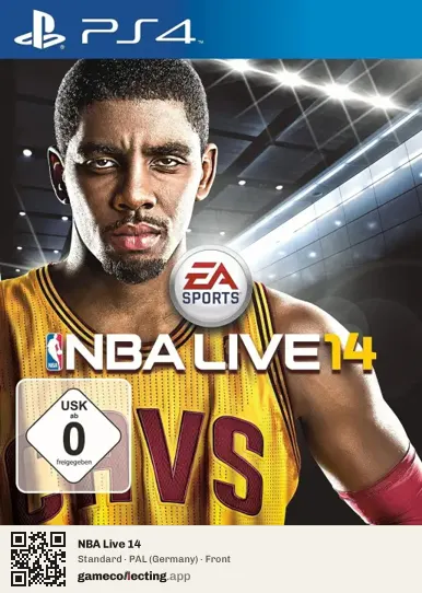 NBA Live 14 PlayStation 4, Germany box front