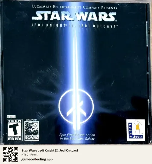 Star Wars Jedi Knight II: Jedi Outcast Computer, NTSC box front