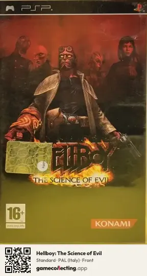 Hellboy: The Science of Evil PlayStation Portable, Italy box front
