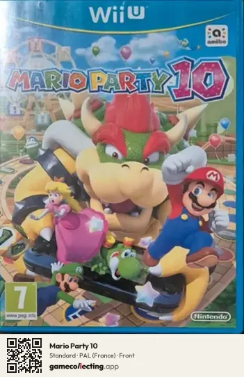 Mario Party 10 Nintendo Wii U, France box front