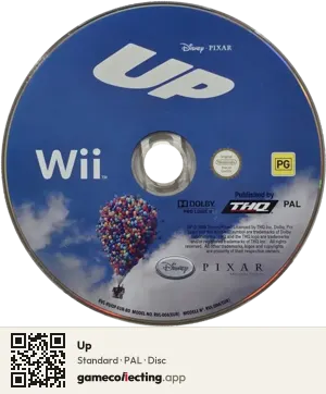 Up Nintendo Wii, PAL disc