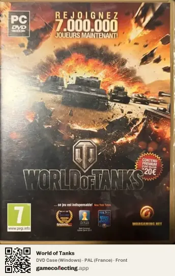 World of Tanks Computer, France box front