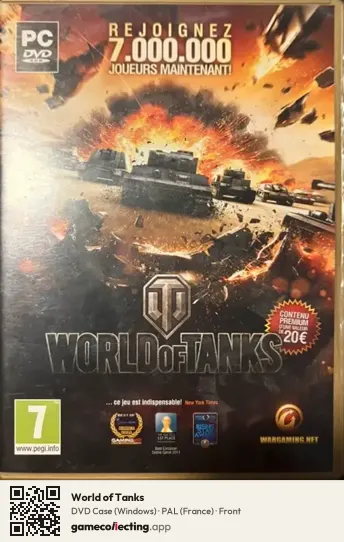 World of Tanks Computer, France box front