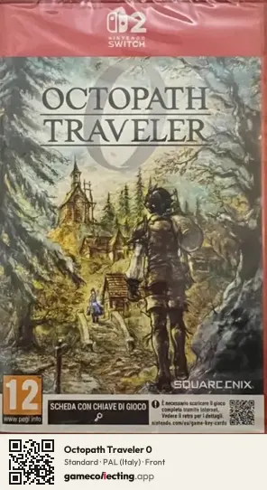 Octopath Traveler 0 Nintendo Switch 2, Italy box front