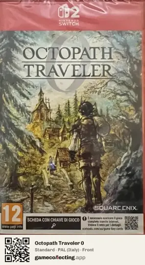 Octopath Traveler 0 Nintendo Switch 2, Italy box front