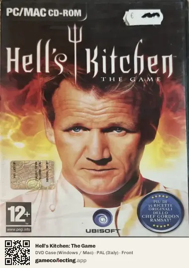 Hell's Kitchen: The Game Computer, Italy box front