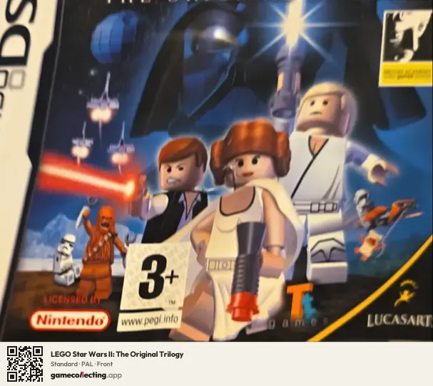 LEGO Star Wars II: The Original Trilogy Nintendo DS, PAL box front