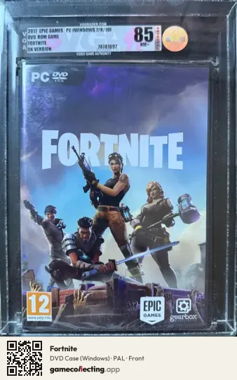 Fortnite Computer, PAL box front