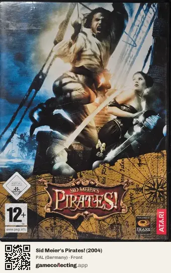 Sid Meier's Pirates! (2004) Computer, Germany box front