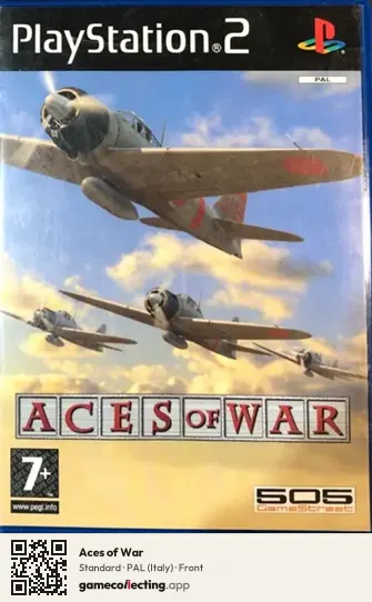 Aces of War PlayStation 2, Italy box front