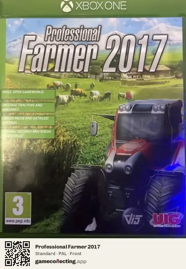 Professional Farmer 2017 Xbox One, PAL box front
