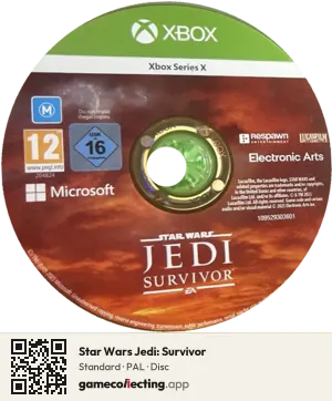 Star Wars Jedi: Survivor Xbox Series X, PAL disc