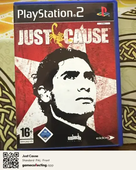 Just Cause PlayStation 2, PAL box front