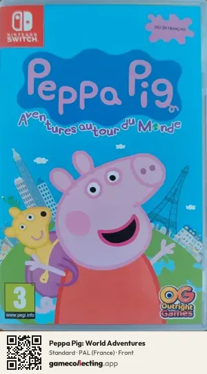 Peppa Pig: World Adventures Nintendo Switch, France box front