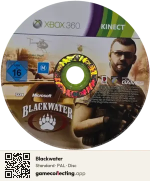 Blackwater Xbox 360, PAL disc