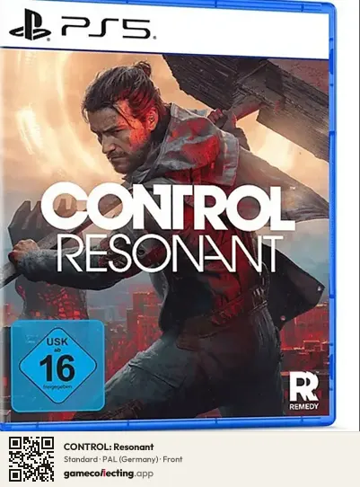 CONTROL: Resonant PlayStation 5, Germany box front