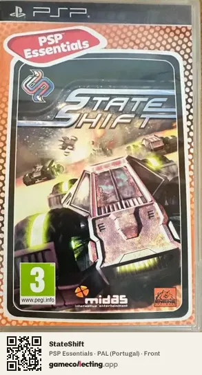StateShift PlayStation Portable, Portugal box front
