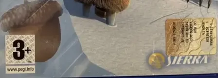 Ice Age 2: The Meltdown, the PEGI square on its front