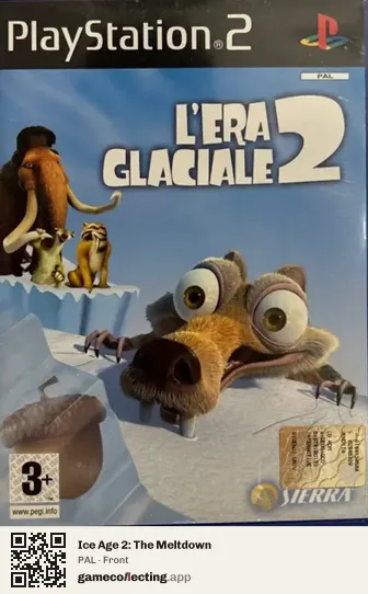 Ice Age 2: The Meltdown PlayStation 2, PAL box front