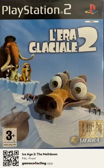 Ice Age 2: The Meltdown PlayStation 2, PAL box front