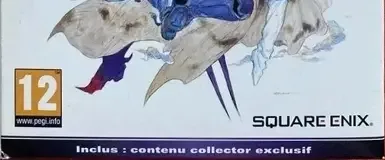 Final Fantasy IV: The Complete Collection, the PEGI square on its front