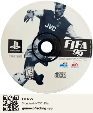 FIFA 99 PlayStation, NTSC disc