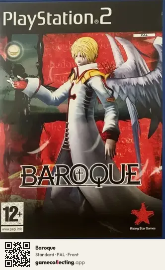 Baroque PlayStation 2, PAL box front
