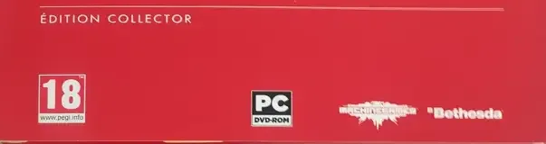 Wolfenstein II: The New Colossus, the PEGI square on its front