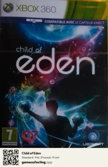 Child of Eden Xbox 360, France box front