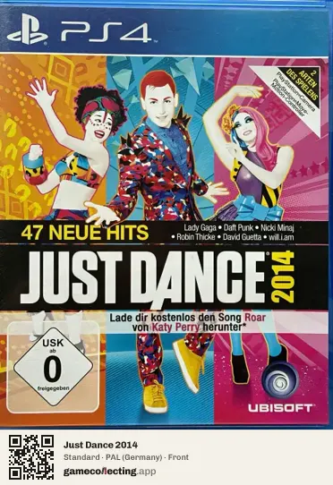 Just Dance 2014 PlayStation 4, Germany box front