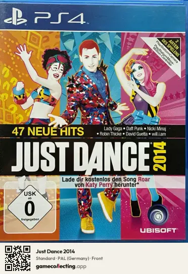 Just Dance 2014 PlayStation 4, Germany box front