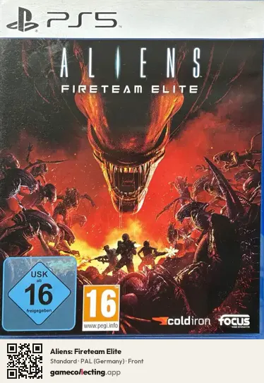 Aliens: Fireteam Elite PlayStation 5, Germany box front