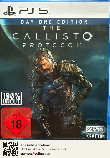 The Callisto Protocol PlayStation 5, Germany box front