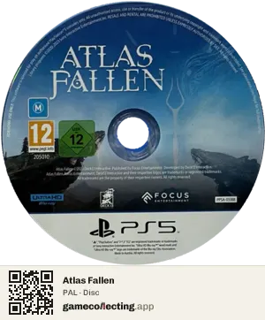 Atlas Fallen PlayStation 5, PAL disc
