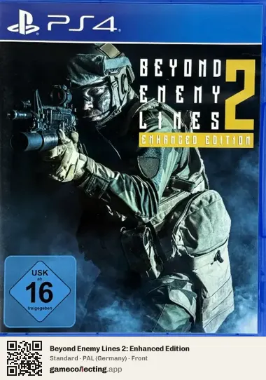 Beyond Enemy Lines 2: Enhanced Edition PlayStation 4, Germany box front