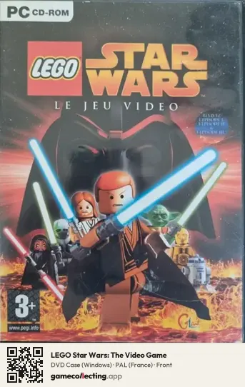 LEGO Star Wars: The Video Game Computer, France box front