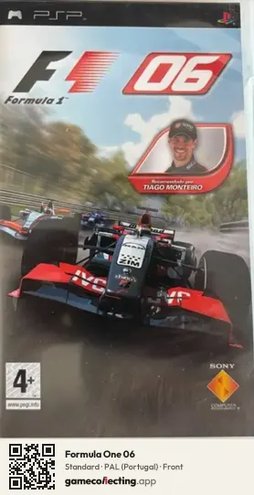 Formula One 06 PlayStation Portable, Portugal box front
