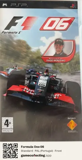 Formula One 06 PlayStation Portable, Portugal box front