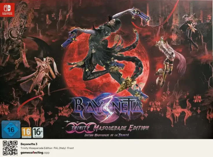 Bayonetta 3 Nintendo Switch, Italy box front