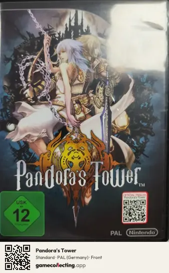 Pandora's Tower Nintendo Wii, Germany box front