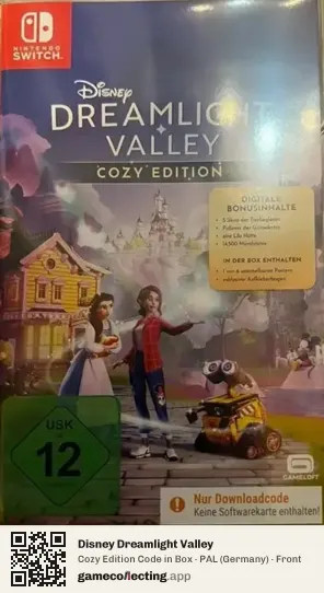 Disney Dreamlight Valley Nintendo Switch, Germany box front