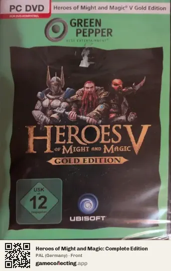 Heroes of Might and Magic: Complete Edition Computer, Germany box front