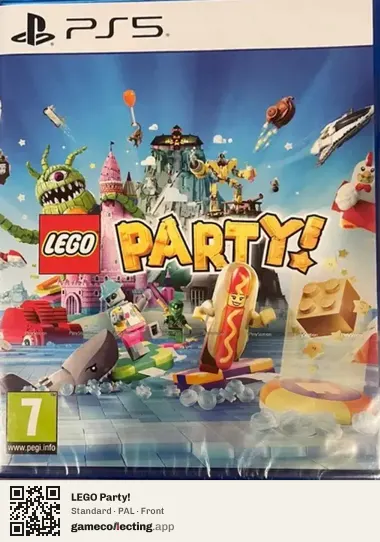 LEGO Party! PlayStation 5, PAL box front