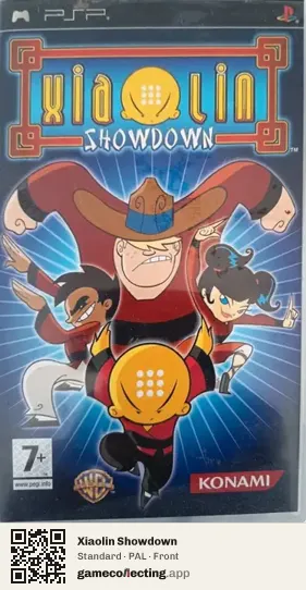 Xiaolin Showdown PlayStation Portable, PAL box front