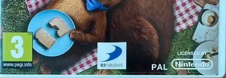 Yogi Bear, the PEGI square on its front