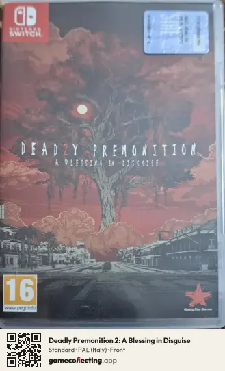 Deadly Premonition 2: A Blessing in Disguise Nintendo Switch, Italy box front