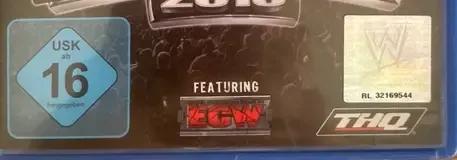 WWE SmackDown vs. Raw 2010, the USK square on its front