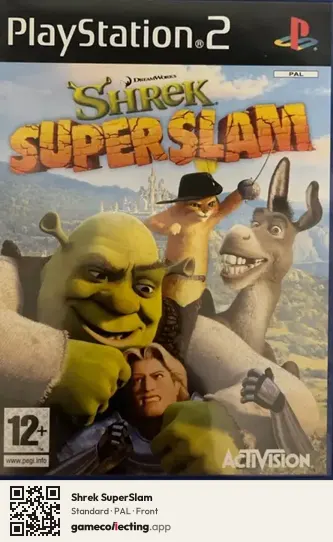 Shrek SuperSlam PlayStation 2, PAL box front