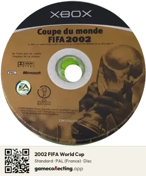 2002 FIFA World Cup Xbox, PAL disc