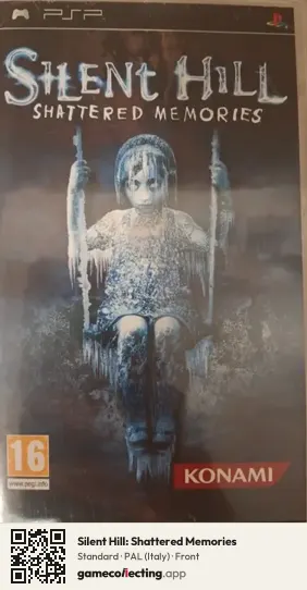 Silent Hill: Shattered Memories PlayStation Portable, Italy box front